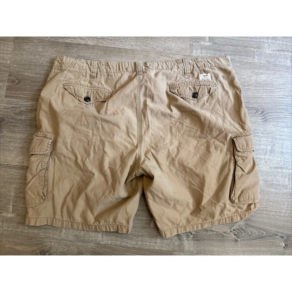 Polo Ralph Lauren Cargo Shorts Men's 50B Big Military Surplus Utility Khaki 10